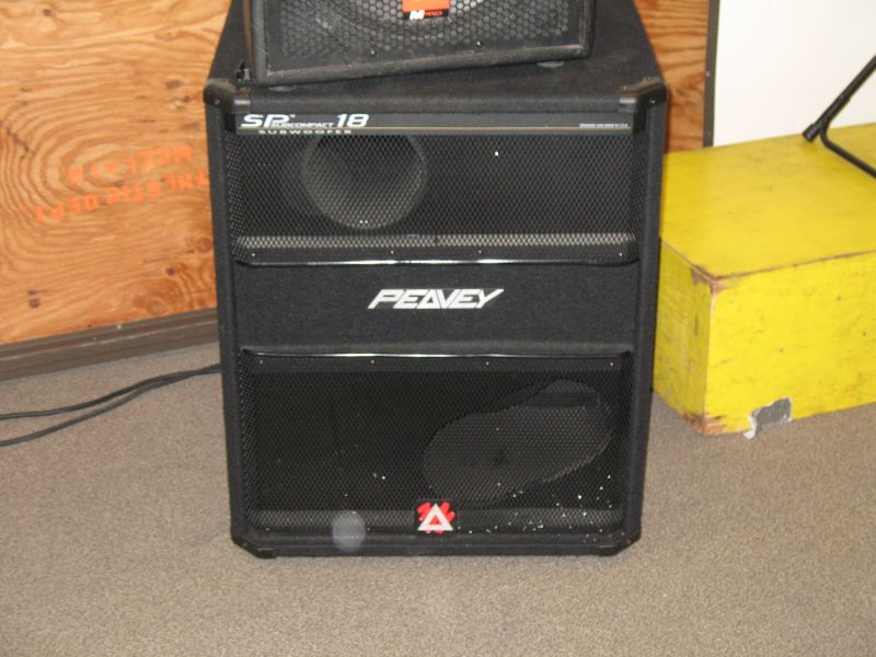 peavey subcompact 18 subwoofer